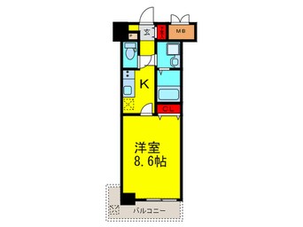 間取図 ＴＫアンバーコート堺東Ⅱ