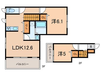 間取図 グルーブメゾン須磨離宮