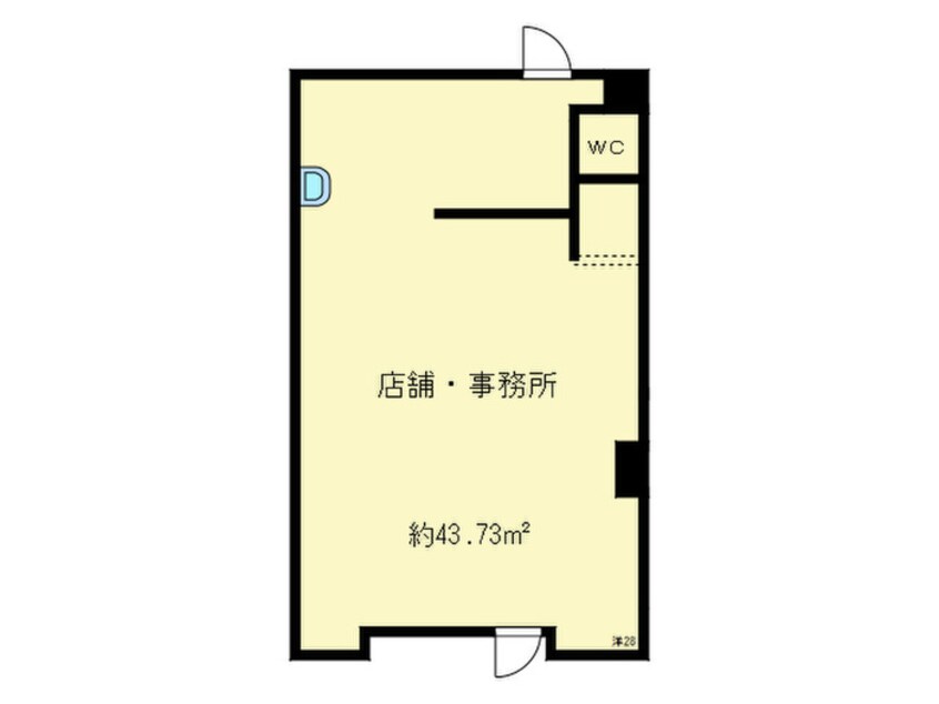 間取図 レ－ク魚住