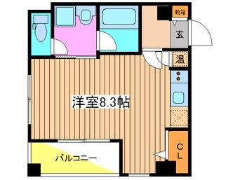 間取図 コンフォ－ル南森町