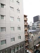 室内からの展望 コンフォ－ル南森町