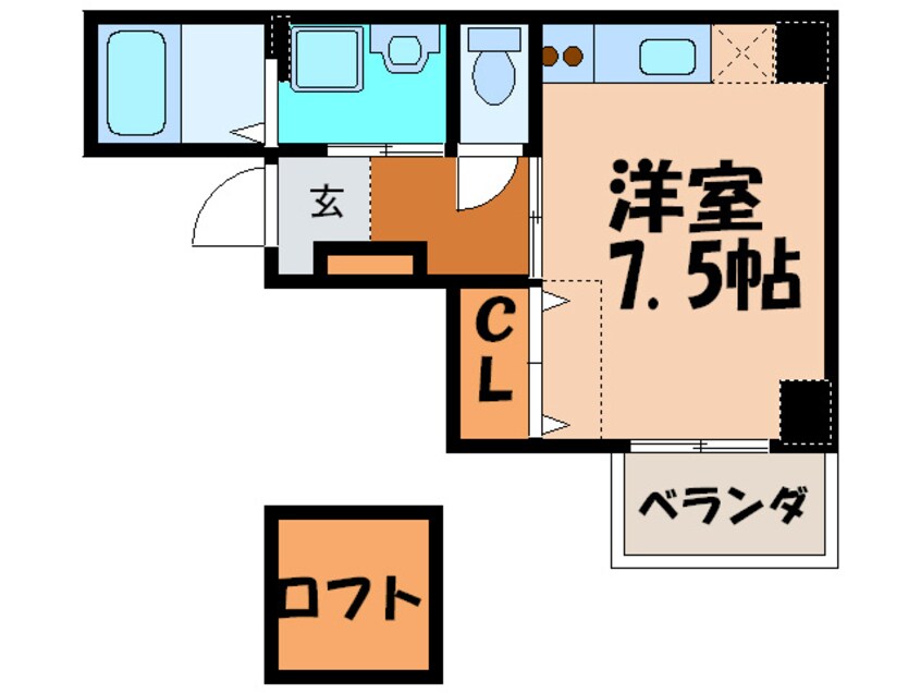 間取図 Ｚｏｎｅ１／ｆＰＡＲＴ５