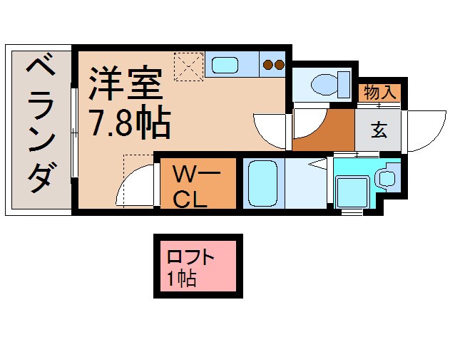 間取り図 Ｚｏｎｅ１／ｆＰＡＲＴ５