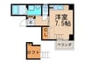 Ｚｏｎｅ１／ｆＰＡＲＴ５ 1Rの間取り