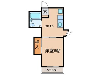 間取図 南塚口アベニュ－