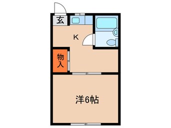 間取図 ブル-ハイツ