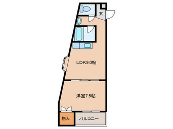 間取図 カ－サソレア－ド