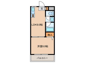 間取図 カ－サソレア－ド