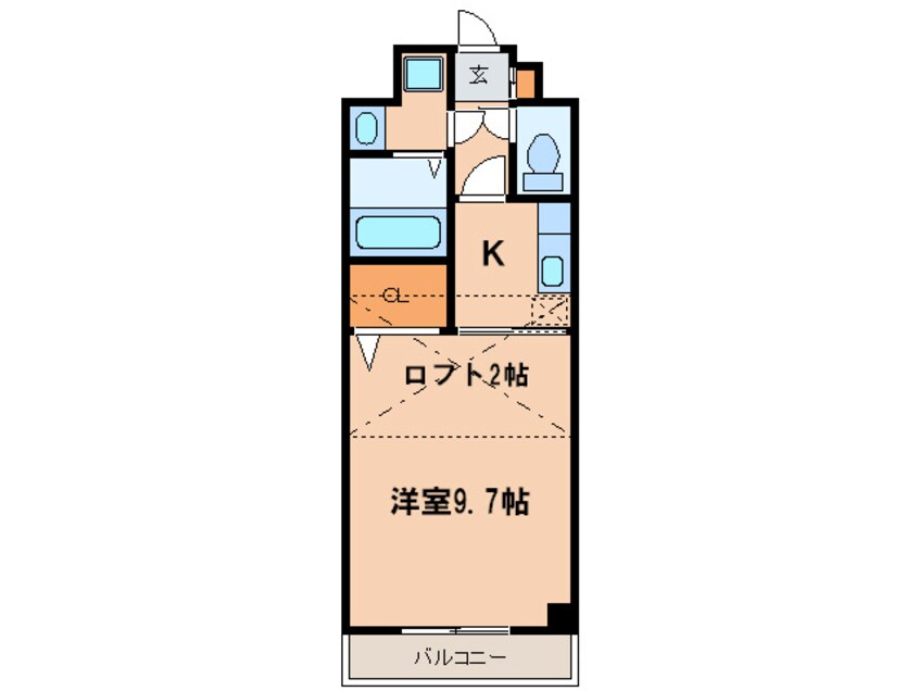 間取図 クレアト－ル