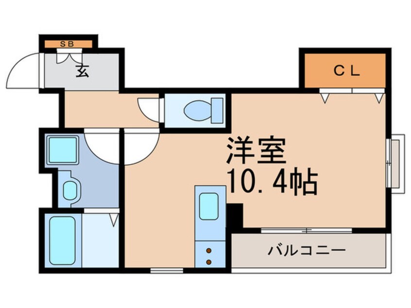 間取図 ローレル上河原