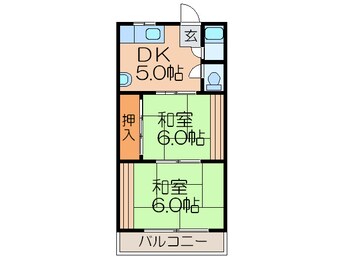 間取図 下野ハイツ