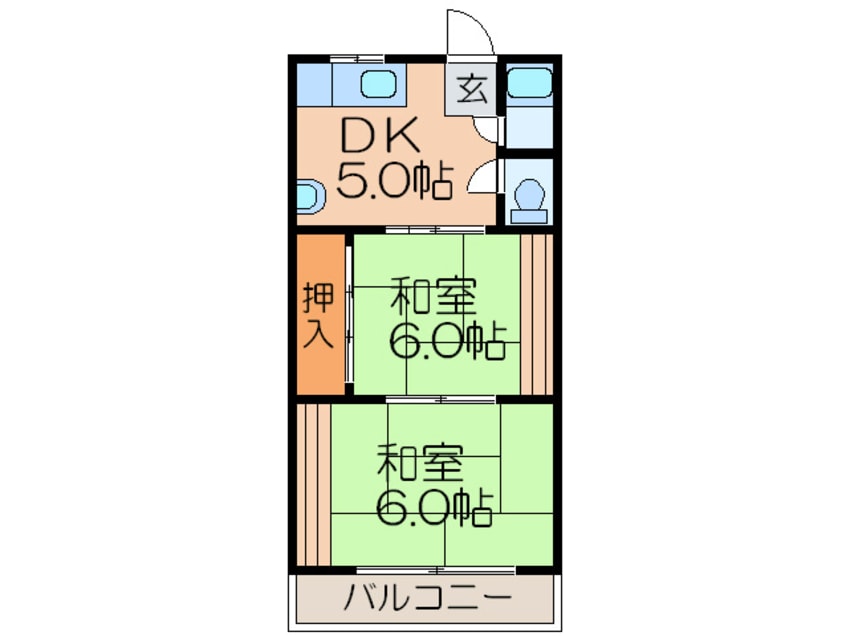 間取図 下野ハイツ