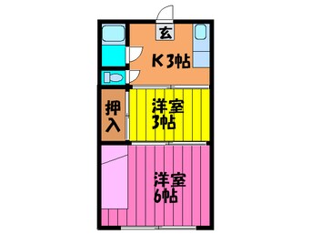 間取図 ペントハウス馬場町