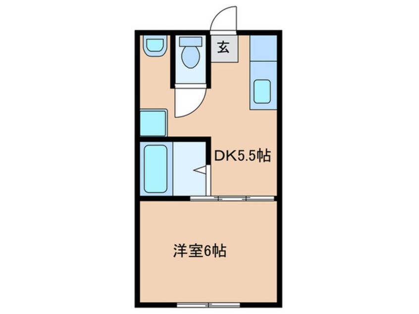 間取図 ペントハウス馬場町