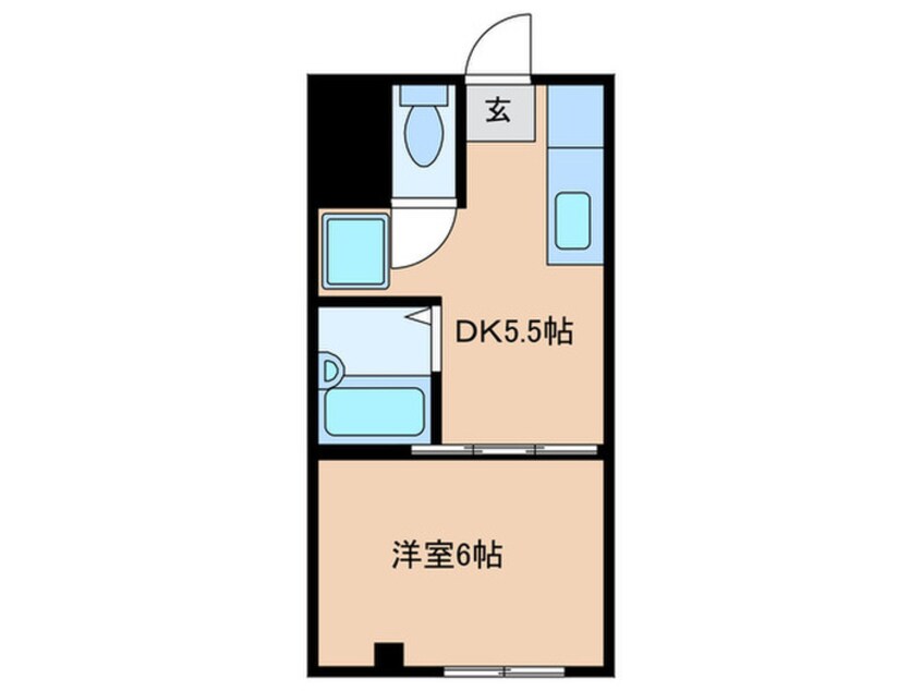 間取図 ペントハウス馬場町