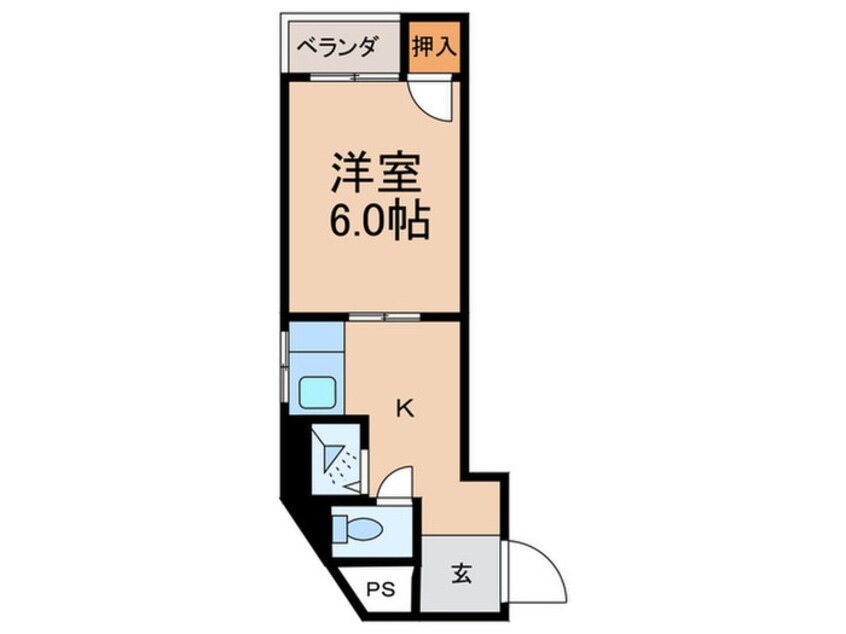 間取図 エトワール枚方