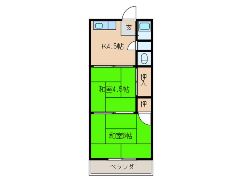 間取図 みゆき苑