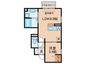 間取図 グランシャリオ正道