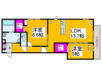 間取図 ｒａｆｆｉｎａｔｏ金剛