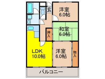 間取図 アドゥコ一条池