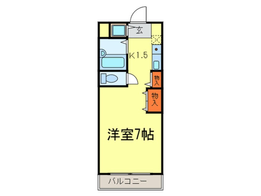 間取図 メゾン・ド・ソレイユ