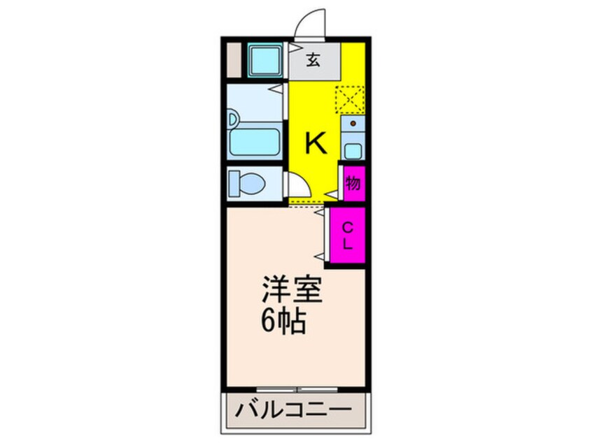 間取図 メゾン・ド・ソレイユ