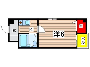 間取図 グロ－リ－立花