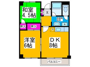 間取図 高橋ハイツ