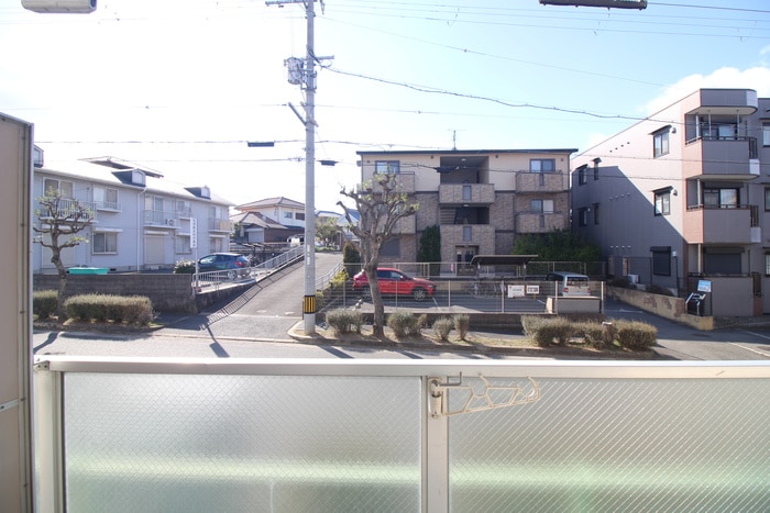 室内からの展望 高橋ハイツ