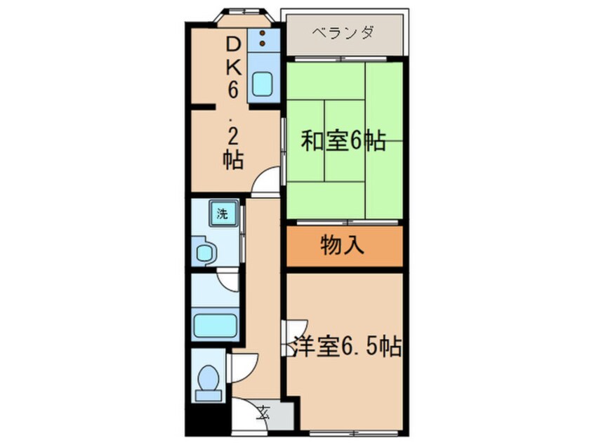 間取図 ヴァンドームカツラ