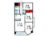 La・Luce緑地公園 3LDKの間取り
