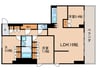 AKADEMOS　Residence 2LDK+Sの間取り