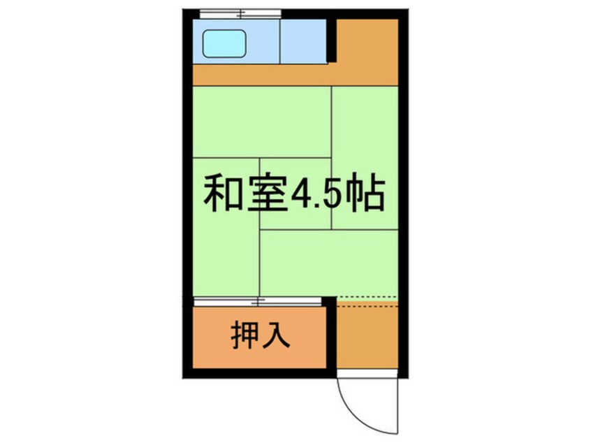 間取図 月美荘