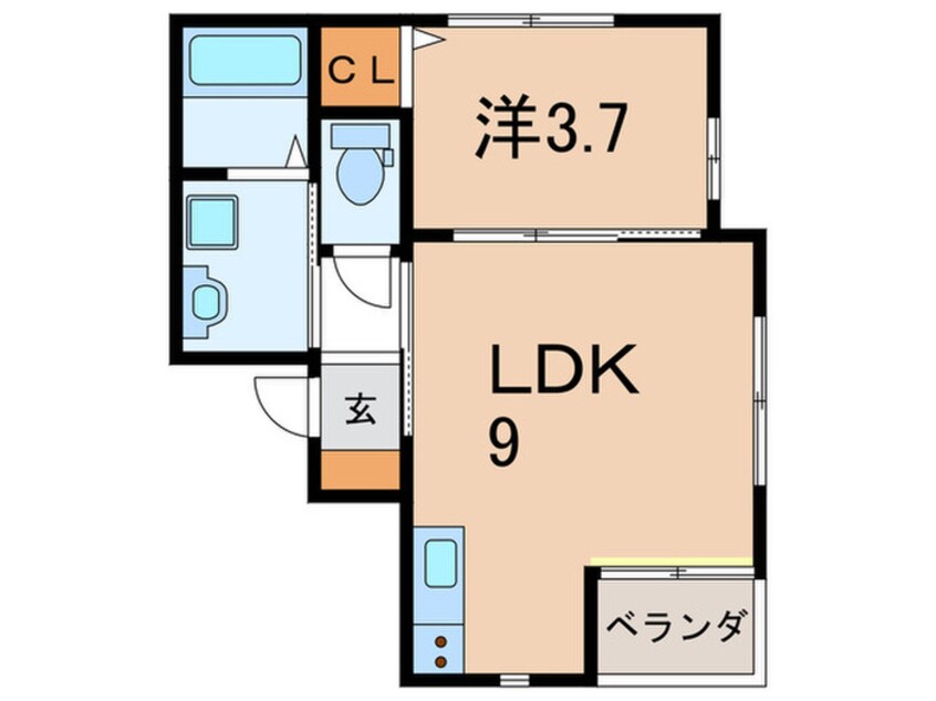 間取図 ビックロード土山
