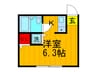 New StoRK Apartment 禁野本町 1Kの間取り