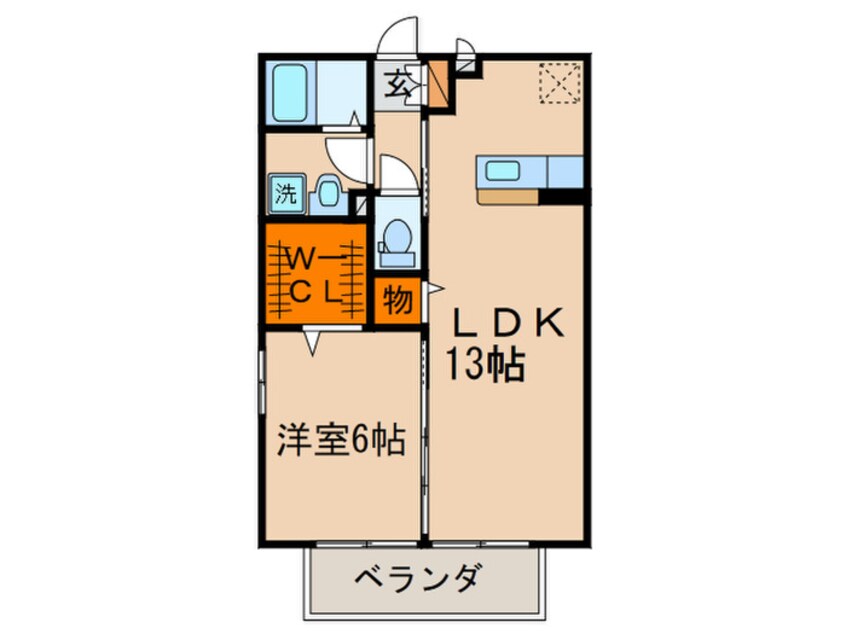 間取図 グランシャリオ