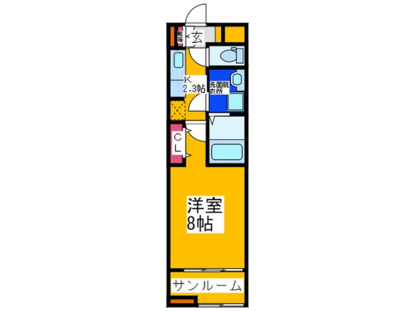 間取図 ミニョンドミール