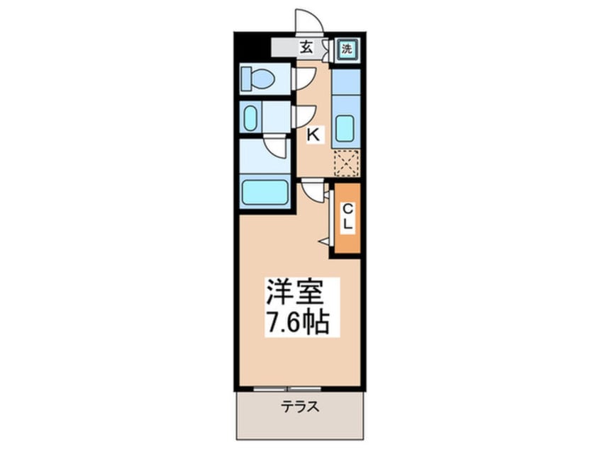 間取図 フジパレス吉見