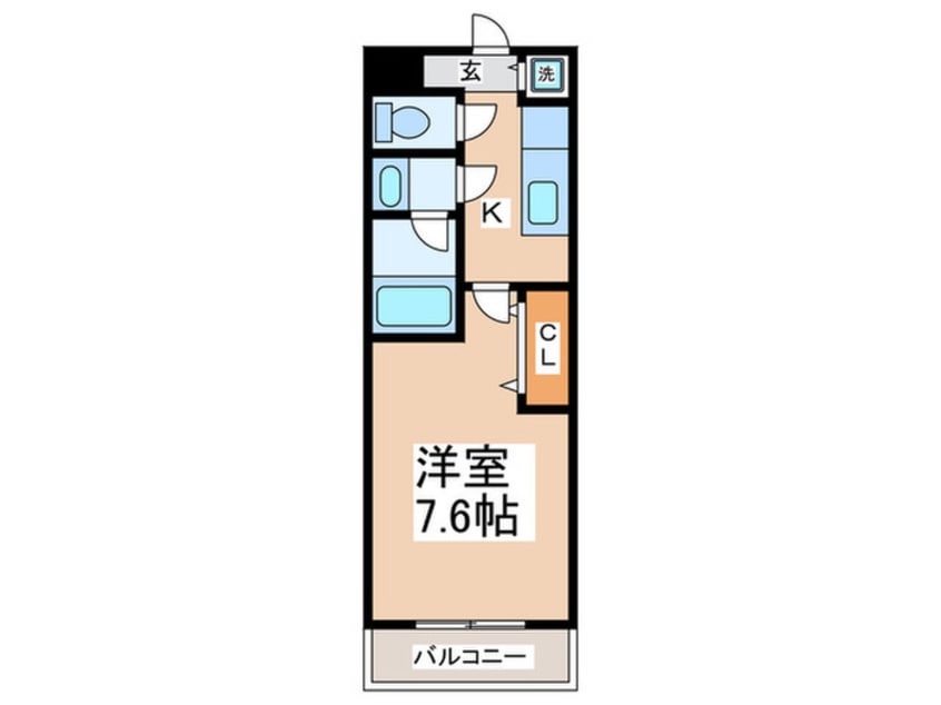 間取図 フジパレス吉見