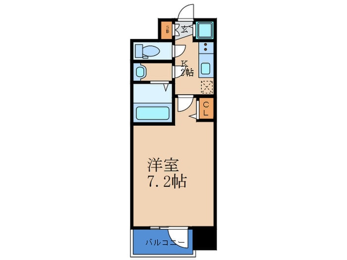 間取り図 ｽﾜﾝｽﾞｼﾃｨ梅田ｳｴｽﾄ(303)