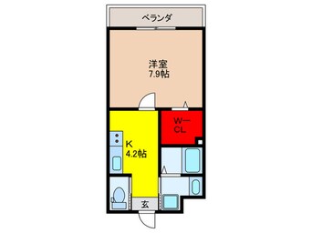 間取図 Ａｇⅰｏ大宮