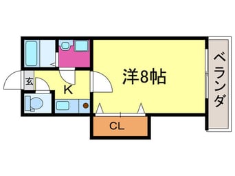 間取図 ＴＷＩＮ　ＰＬＡＺＡ