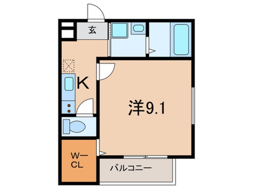 間取図 フジパレス大物公園Ⅱ番館