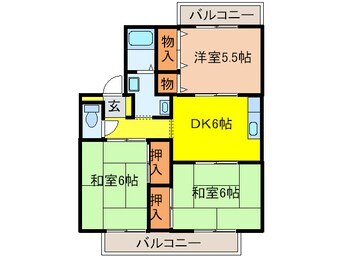 間取図 メゾンメルベーユ