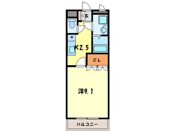 間取図 メゾン・ドゥ・シェリ－