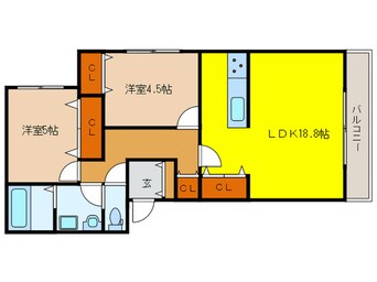 間取図 ハイツ光和