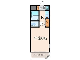 間取図 パレ灘