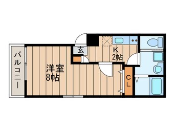 間取図 リアコートJR淡路駅前