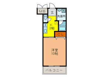 間取図 清荒神駅前ビル