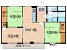インペリアル高山 3LDKの間取り